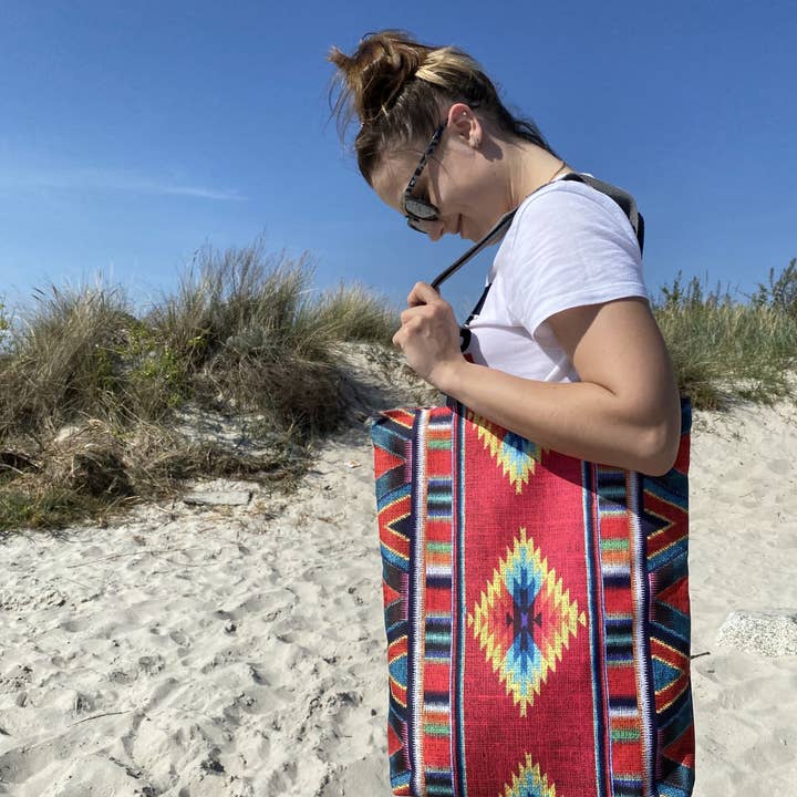 IngrossoBertoni by INCI Srl – Engroshandel Taske med håndtag – til kvinder – Nawajo skuldertaske i Cordura canvas fra Sunny Bertoni Line4