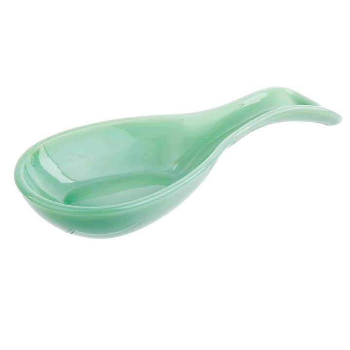 TableCraft Products Company - Wholesale Spoon Rest - Jadeite Glass Collection Spoon Rest