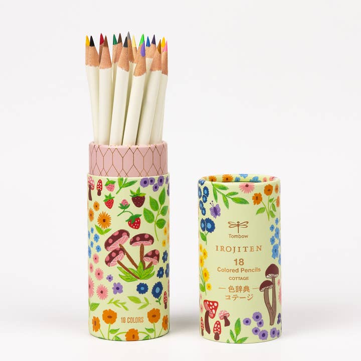 Tombow - Wholesale Colored Pencil - Irojiten Desk Cup, Cottage