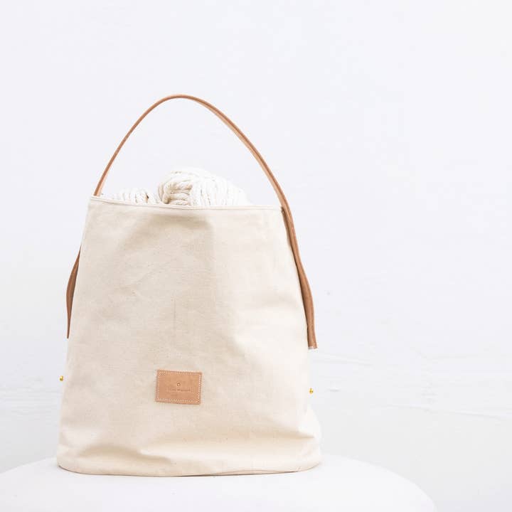 Celina Mancurti, LLC – wholesale Basket – Vida Canvas Basket