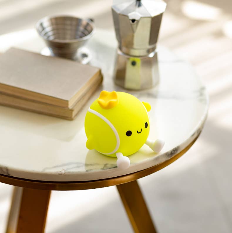 huemabe (All Import Duties Covered) - Vente Veilleuse - Enfant et bébé - Adorable veilleuse en silicone en forme de balle de tennis1