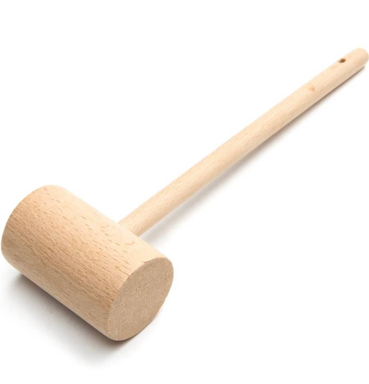 Fox Run Brands - Wholesale Kitchen Tool/Gadget - Nantucket Seafood Crab Mallet, Wood, 8" x 2.25" x 1.25"