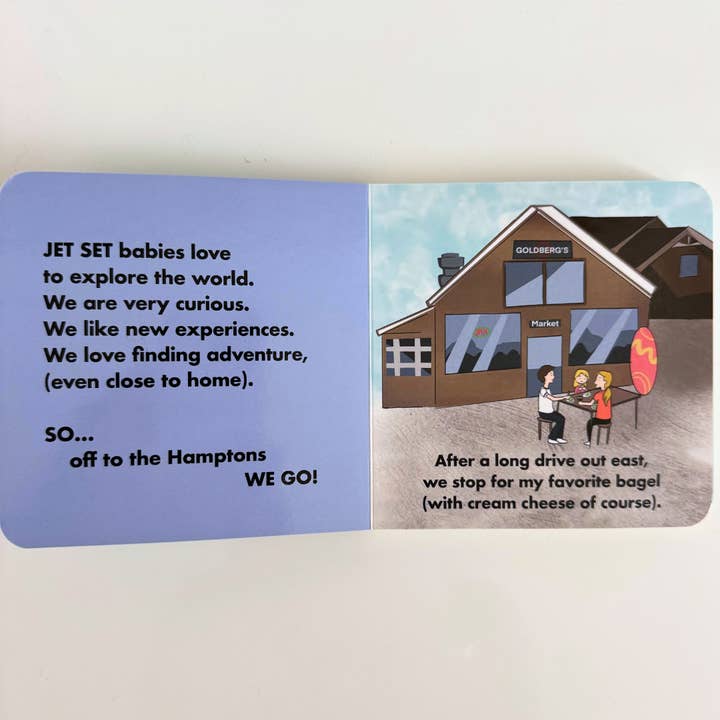 Basically Soho - Wholesale Baby & Toddler Book (0-2) - Hamptons Jet Set Baby Book2