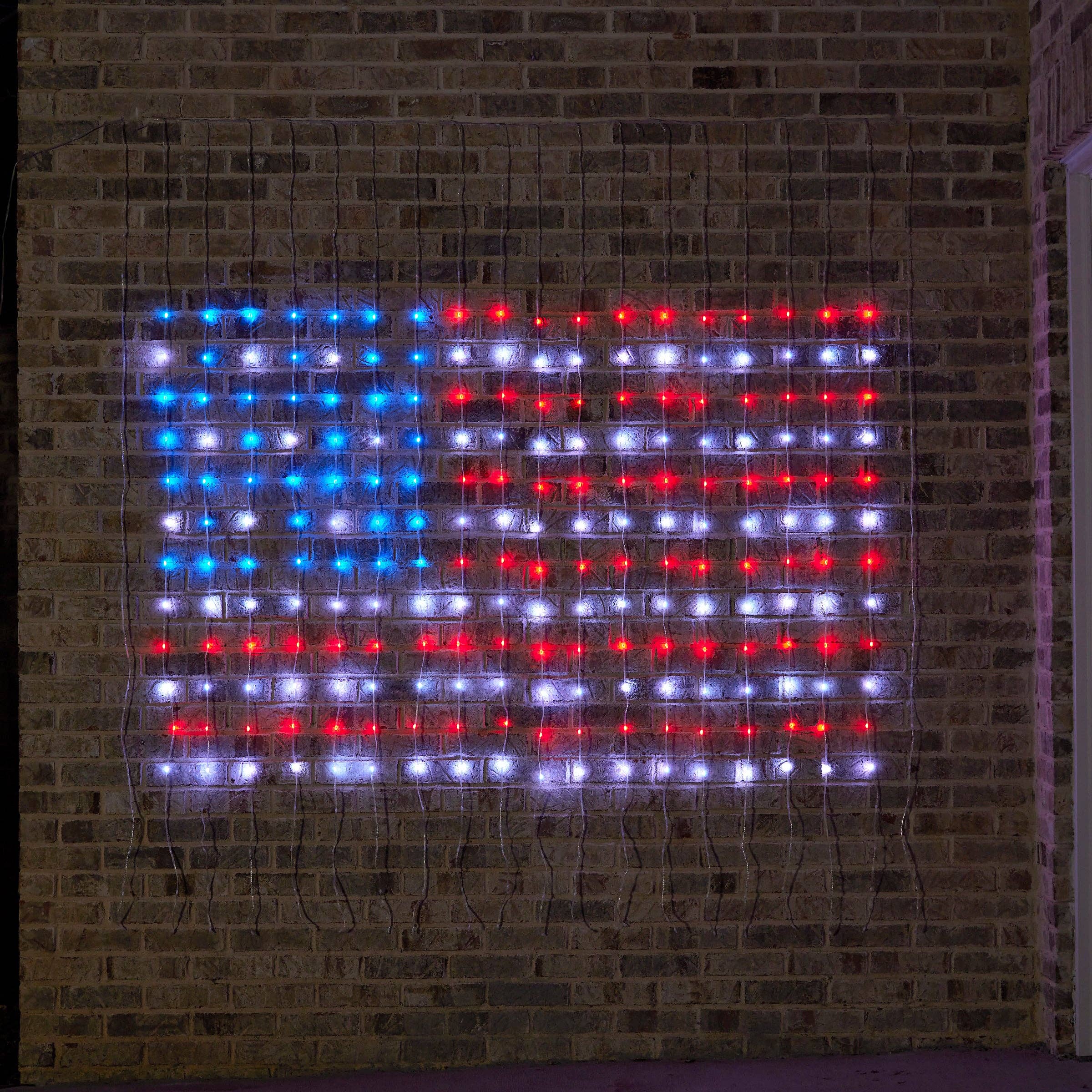 Seasonal LLC - Wholesale String Lights - Vivvi App-Based Customizable, Color-Changing Indoor/Outdoor Curtain Lights, 6ft x 6ft2