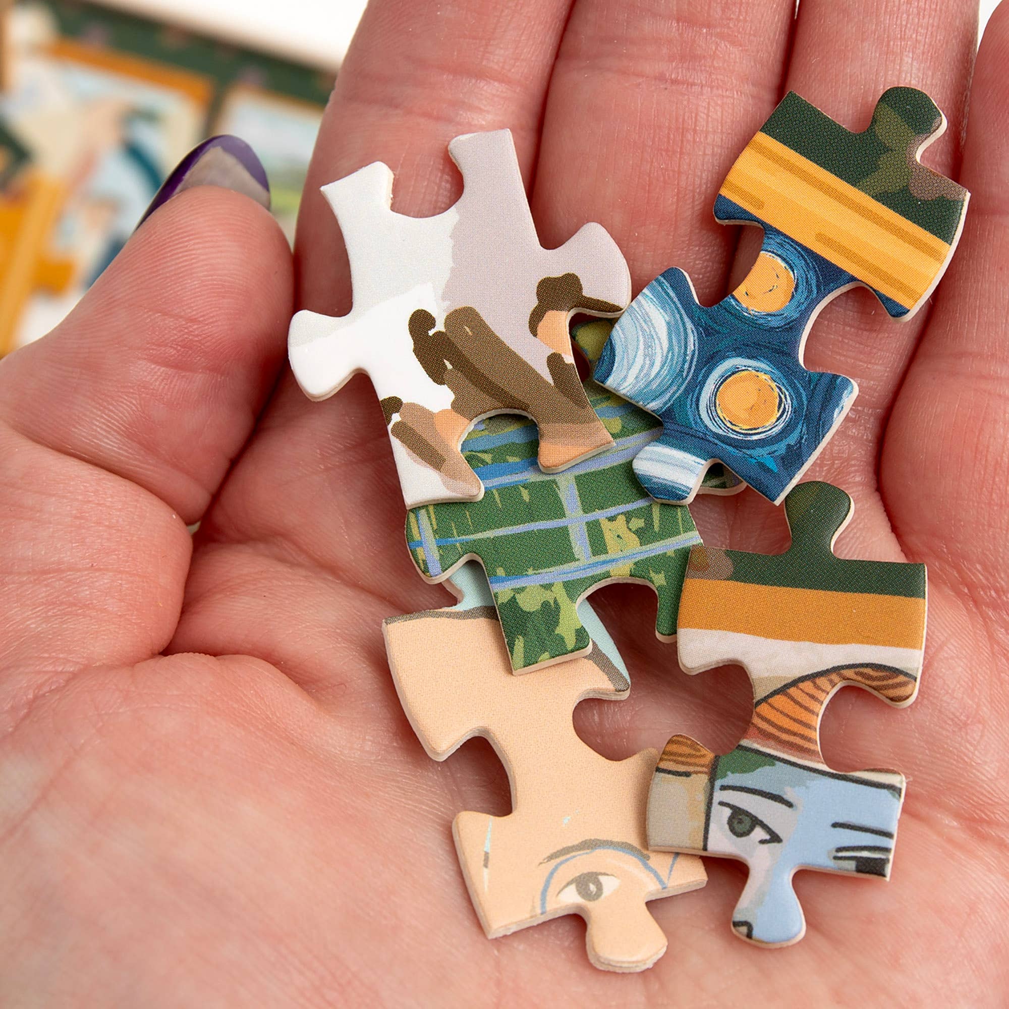 Pippi Post - Wholesale Puzzle - Kids - Famous Works of Art - 400 Piece Panoramic Jigsaw Puzzle4