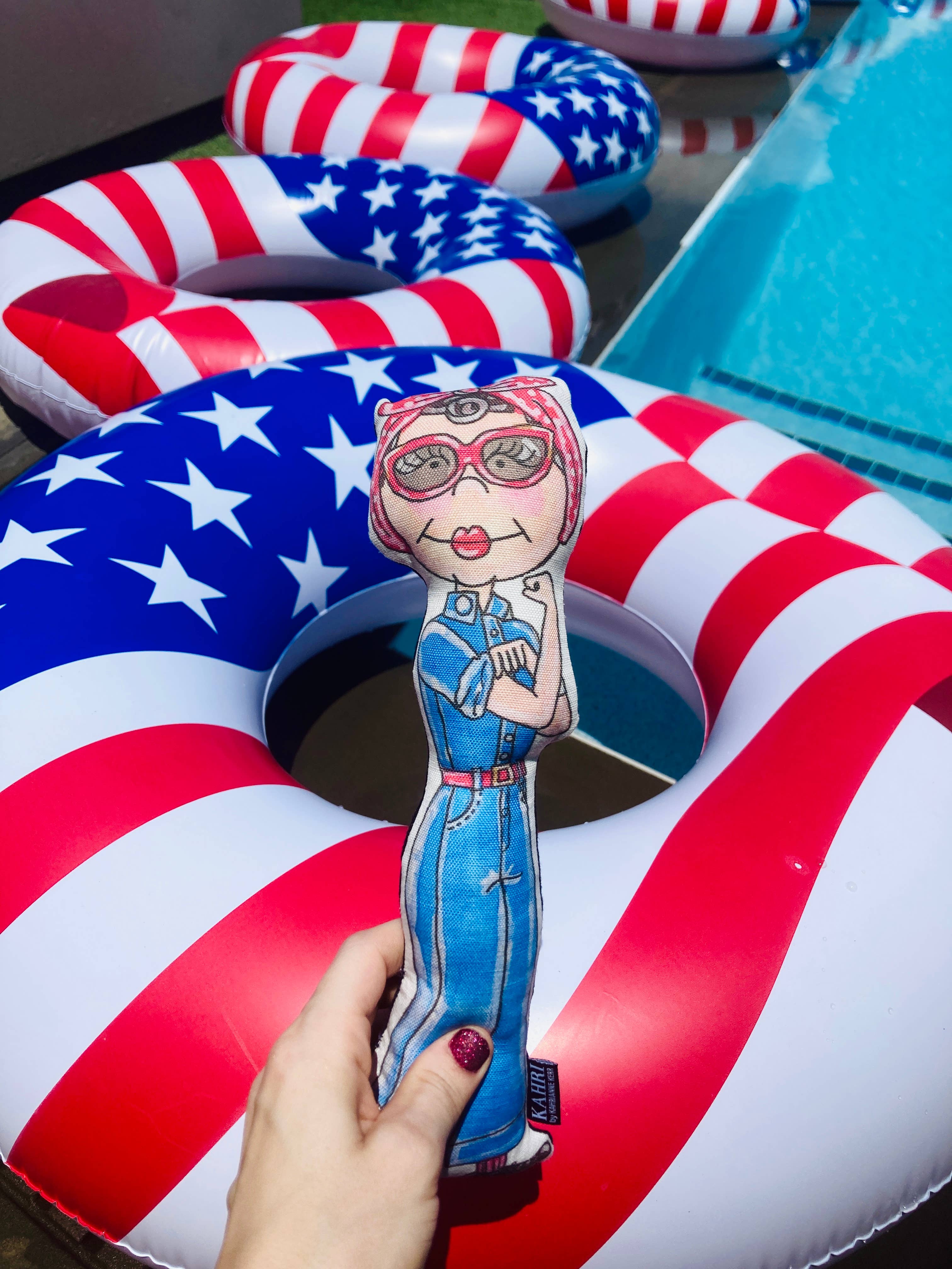 KAHRI – wholesale Doll – Kids – Little Rosie the Riveter Doll3