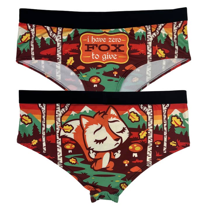 Zero Fox to Give Women's Panties for wholesale by Harebrained!