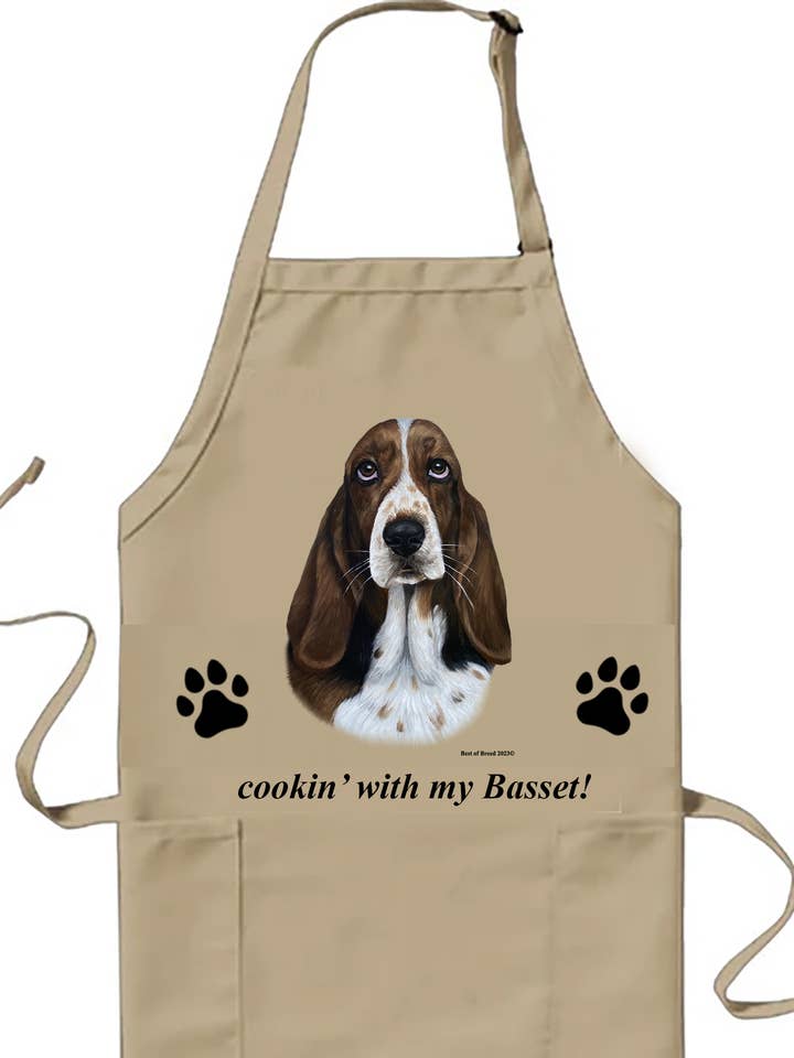 Basset Hound - Beste Kochschürzen für den Großhandel von Best of Breed Products