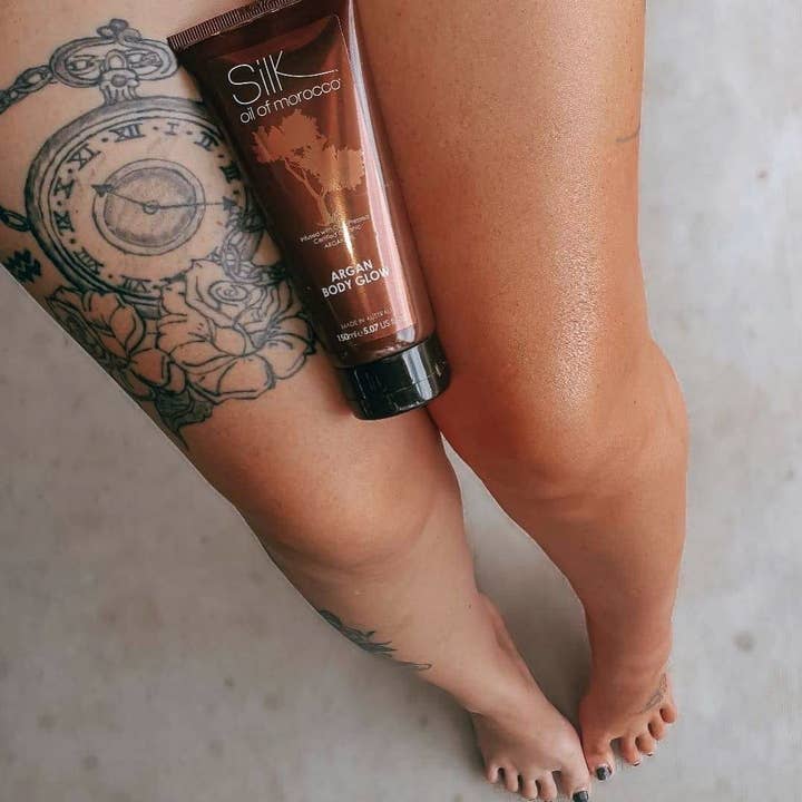 Silk oil of Morocco - Wholesale Body glitter/shimmer - Argan Face and Body Glow - Trade Starter Pack