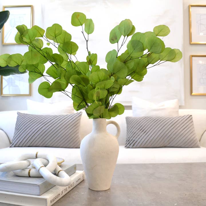 One Way Home – wholesale Torkade/pressade blommor – Torr eukalyptus - konserverad silverdollareukalyptus