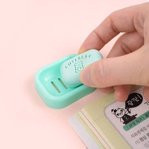 K-Wonderland – wholesale Eraser – CUTE BEAR Soap Eraser - School writing  Desk Essencials4