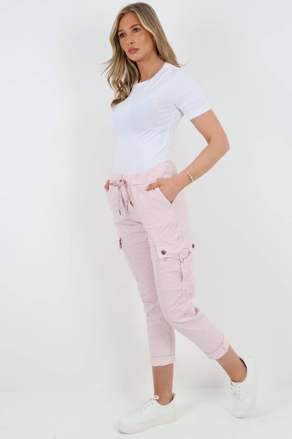 Miss Bold - Wholesale Pants - Women's - Italian Cargo Magic Trousers37