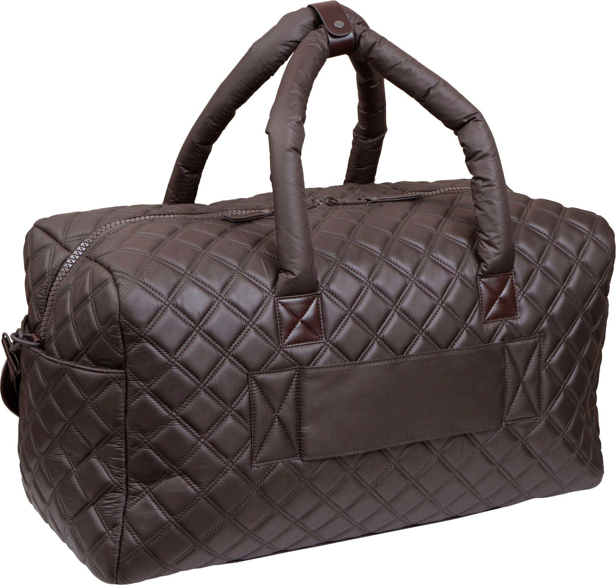 Magid – Saco de viagem - Mulher por atacado – Bolsa de bagagem Joan & David de 22 polegadas acolchoada com pára-quedas acolchoada de diamante com etiqueta de nylon11