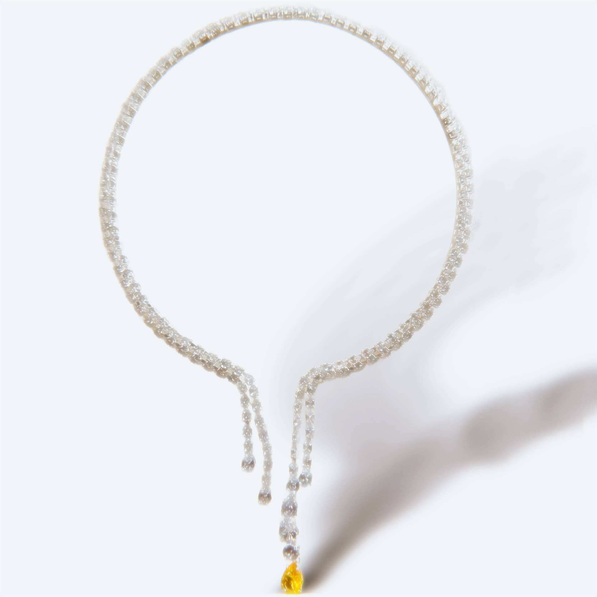 ÉCLAIRE – Colar pingente/pendente por atacado – COLAR PENDENTES YELLOW DIAMOND2