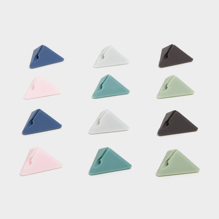 U Brands Cable Clips, 12 CT Assorted Colors for wholesale by U Brands