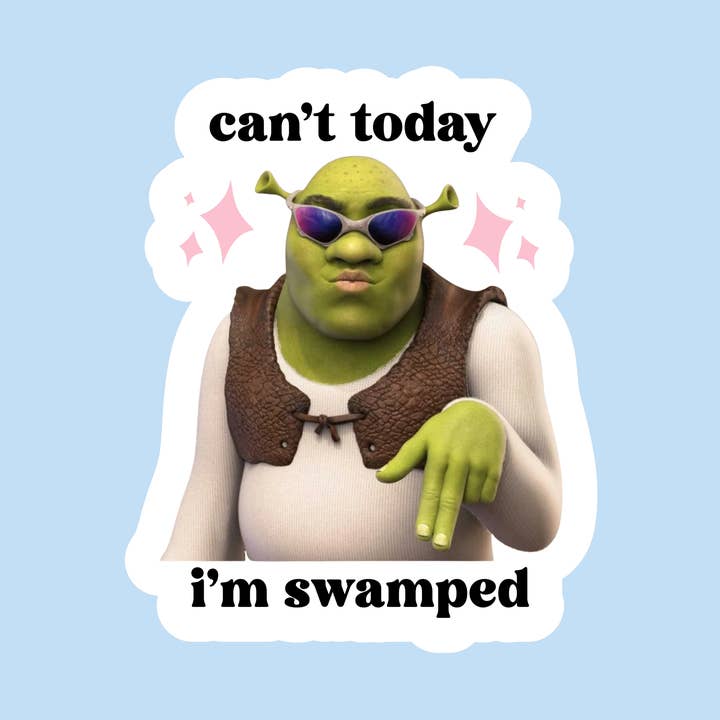 Can’t Today, I’m Swamped for wholesale by Ash Aesthetics Co