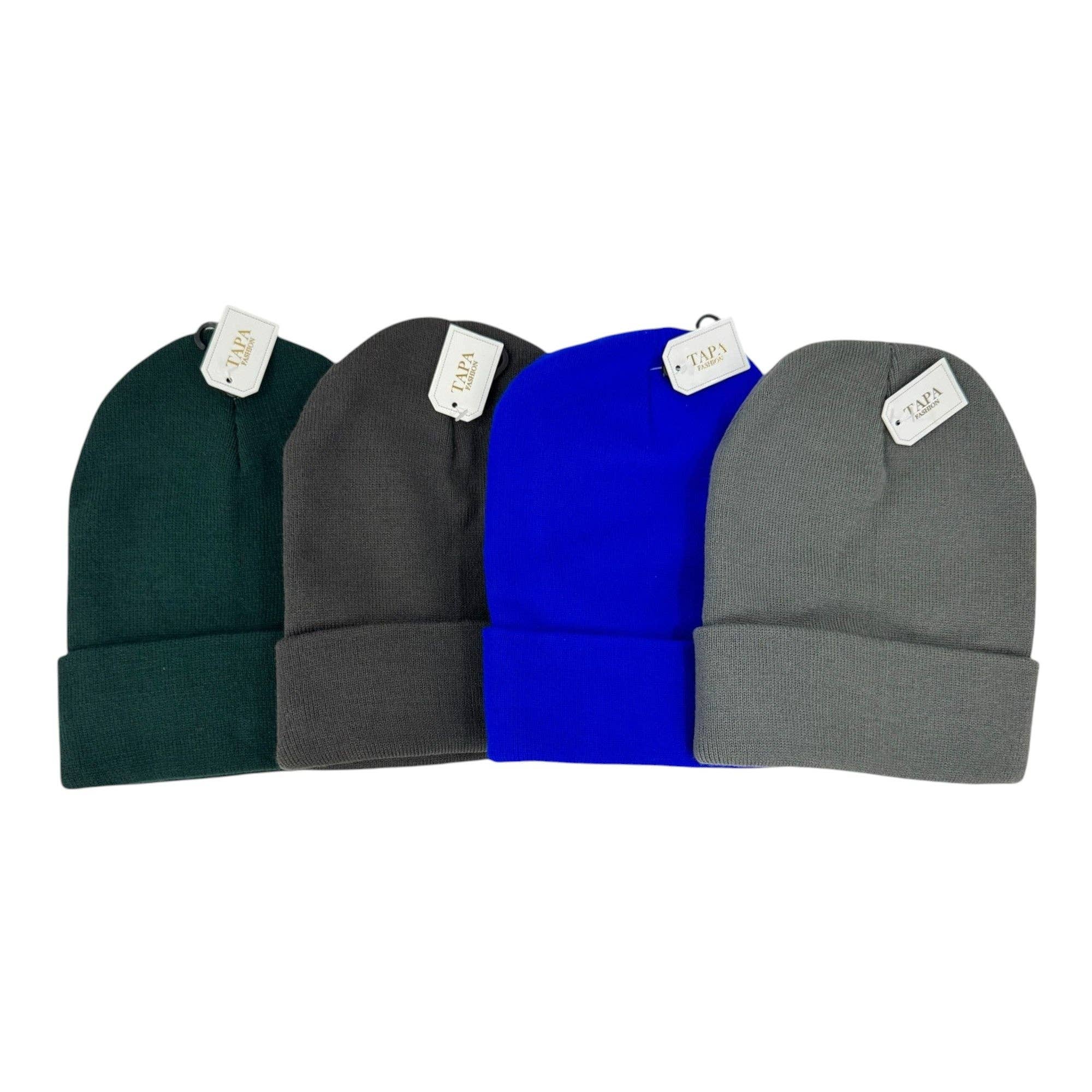 TAPA fashion - Wholesale Beanie - Women's - Solid Color Plain Long Beanie BP100-C (12PC)6