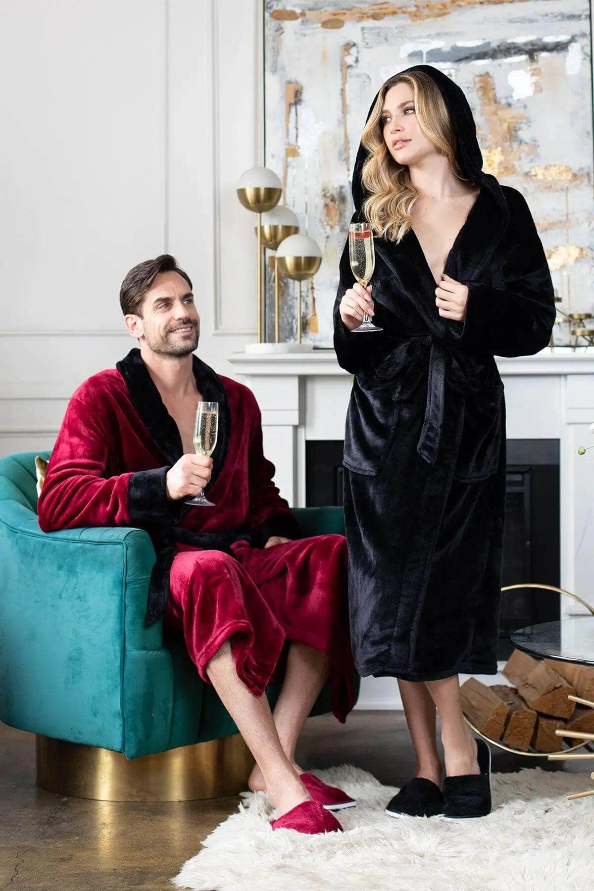 Lotus Linen - Wholesale Robe - Men's - Cozy Mens Plush Robes – Built for Comfort, Designed to Last10
