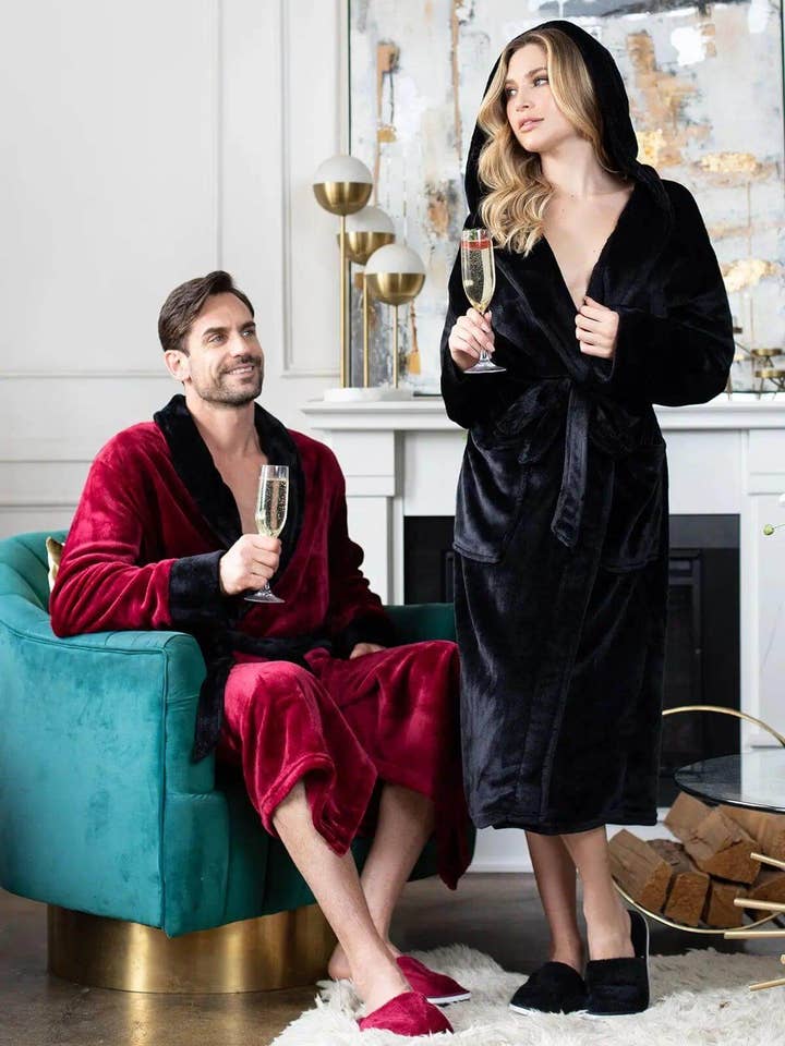 Lotus Linen - Wholesale Robe - Men's - Cozy Mens Plush Robes – Built for Comfort, Designed to Last10