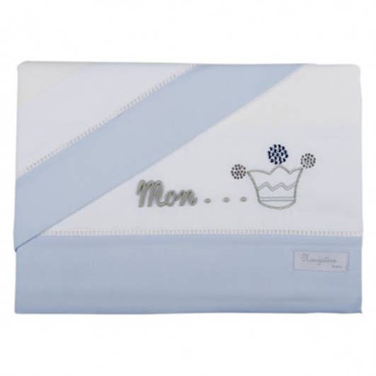 SET BIANCHERIA DA LETTO PRINCIPE BLU per la vendita all'ingrosso da parte di Maison Nougatine