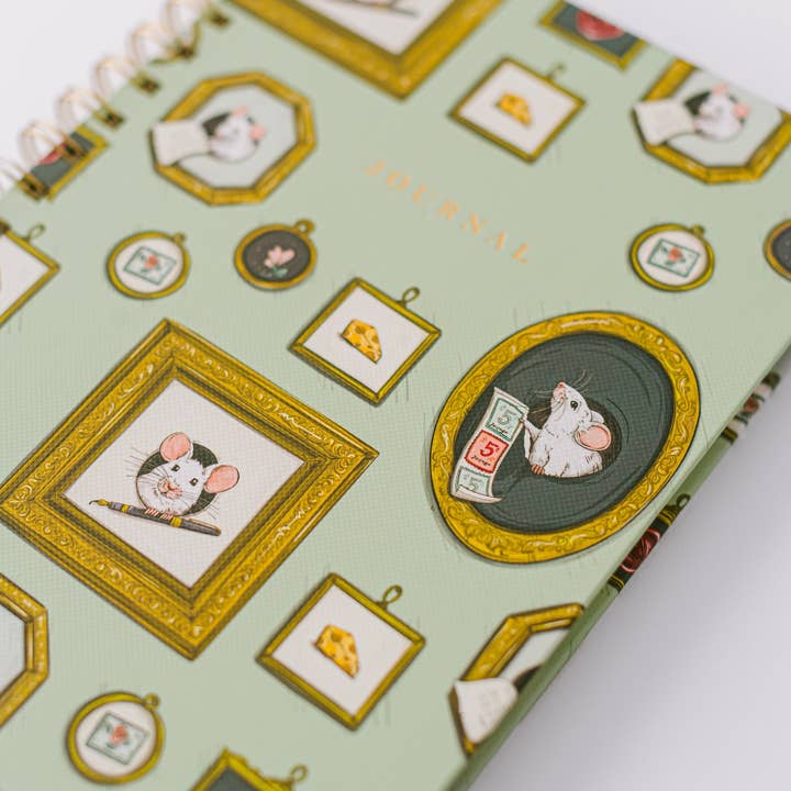 Good Juju Ink - Wholesale Notebook - Mouse Cameo Spiral Notebook