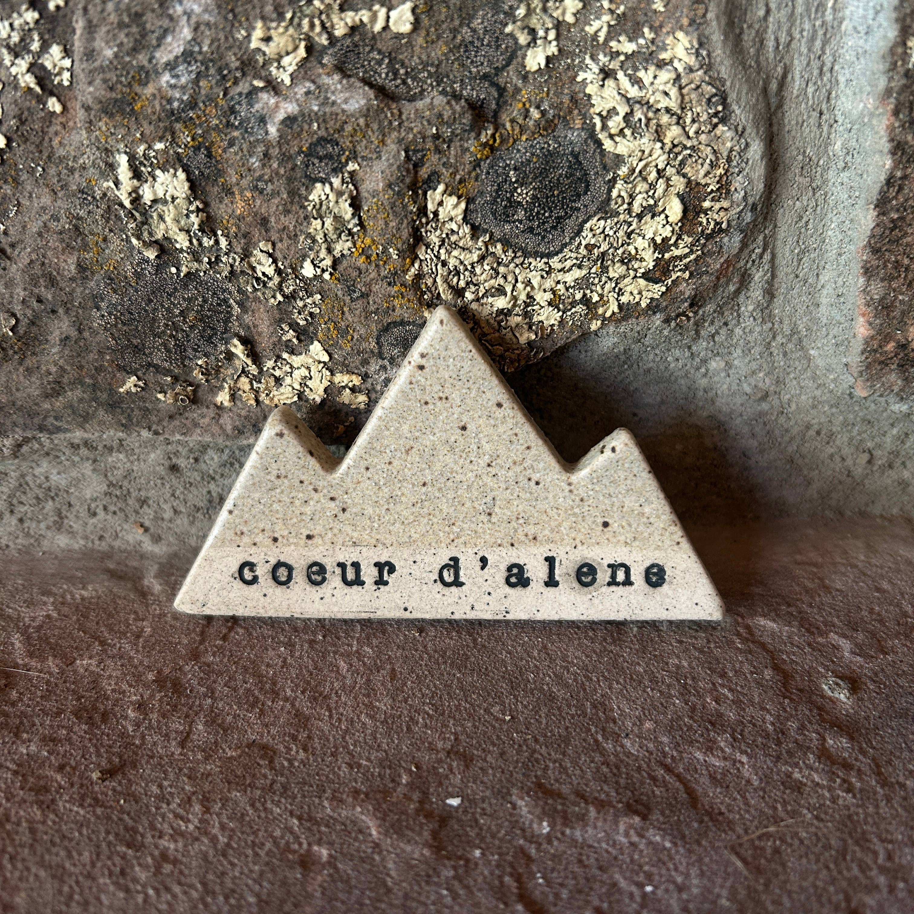 Mountain Bound Pottery - Wholesale Magnet - Customizable Mountain Magnet- MADE TO ORDER8