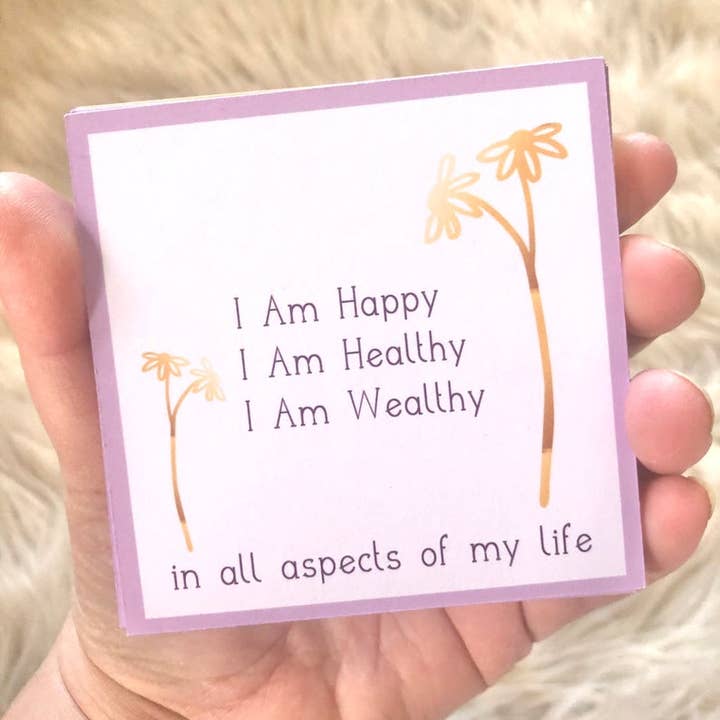 Jewels For Hope – Großhandel Briefpapier-/Postkarten-Set – Positive Affirmationskarten, Inspirierende Mantras