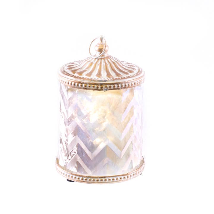Oak Street Wholesale - Wholesale Lantern - Chevron Lamp w/Timer Md
