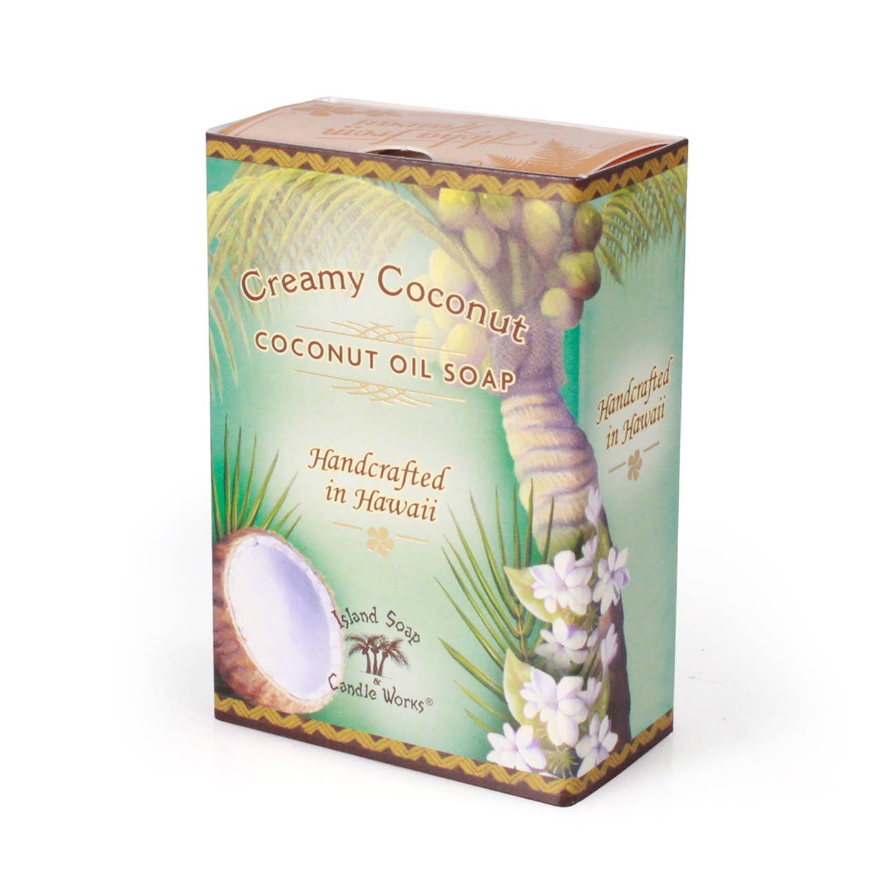 Island Soap & Candle Works - Wholesale Gift Bag Set/Pack - Creamy Coconut Organza Gift Bag4