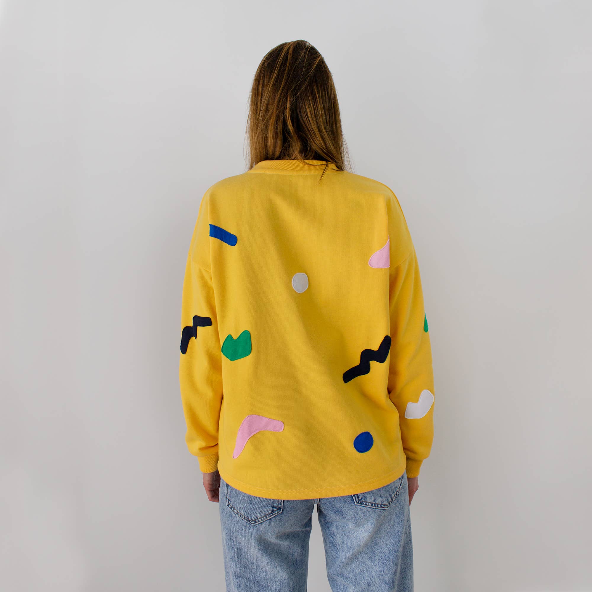 Ochre Trickle Sweatshirt for wholesale on Faire6