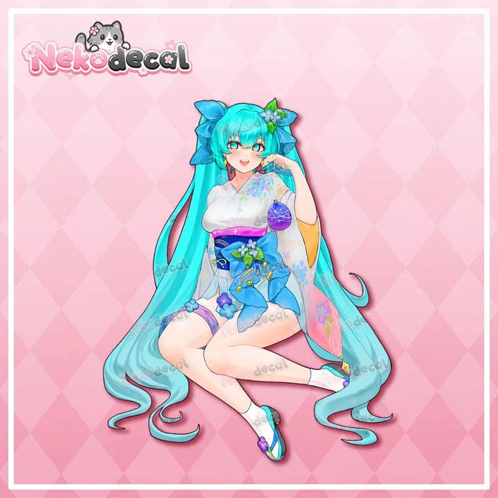 Nekodecal - Wholesale Sticker - Pretty Miku Stickers