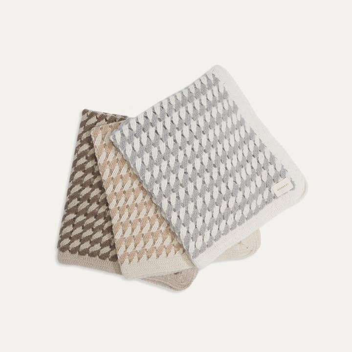 MAMAKAY - Vente Couverture de lit – enfant et bébé - Couverture bébé au crochet 80x70cm - 100% alpaga naturel pour bébé