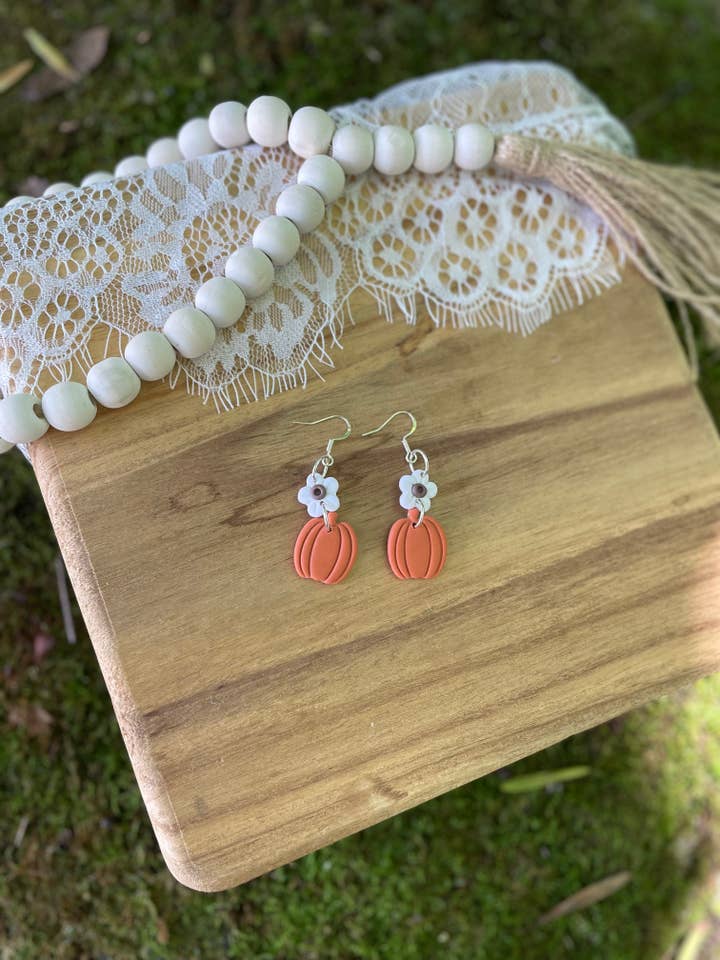 Boho Daisy Pumpkin for wholesale by The Crystal Lotus