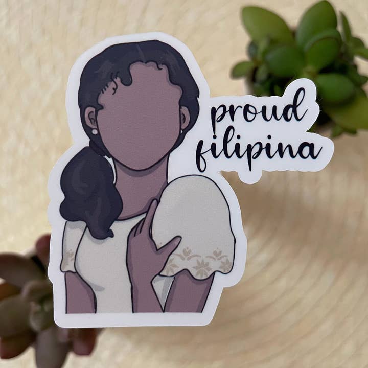 Proud Filipina Sticker | Filipino Stickers for wholesale by Maarte by Jan