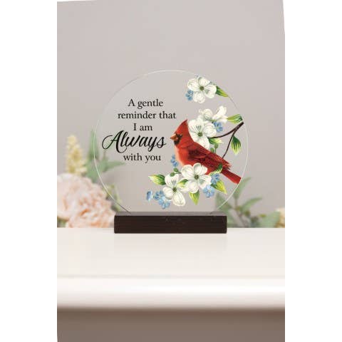 Gentle Reminder Round Sitter for wholesale by Gift & Garden by Carson