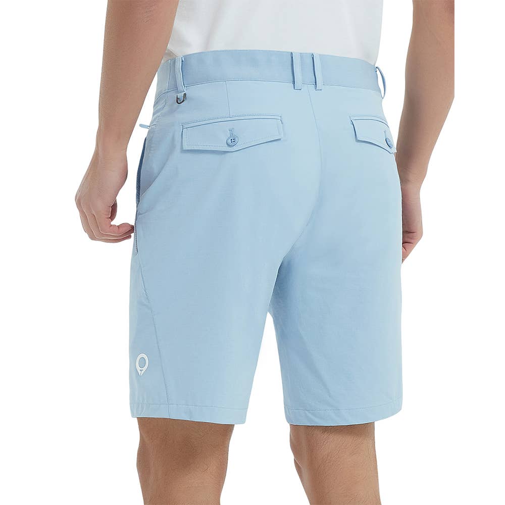 Qing Dao Lai Si Ma Te Fang Zhi You Xian Gong Si - Vente Short de sport – homme - Short de golf stretch pour hommes avec poches, taille élastique7