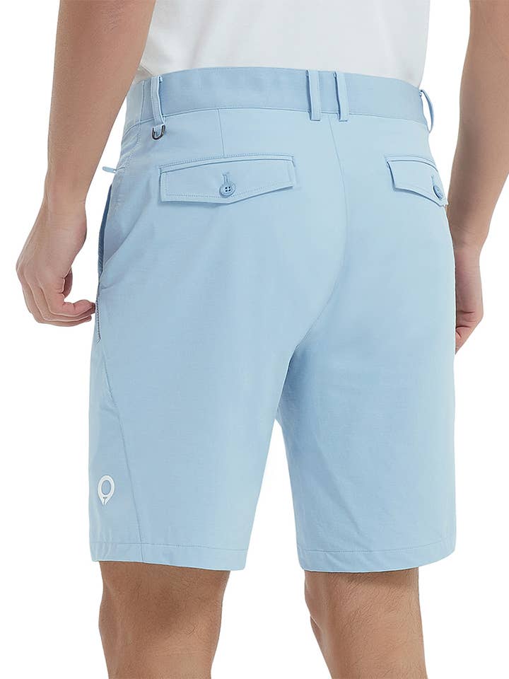 Qing Dao Lai Si Ma Te Fang Zhi You Xian Gong Si - Vente Short de sport – homme - Short de golf stretch pour hommes avec poches, taille élastique7