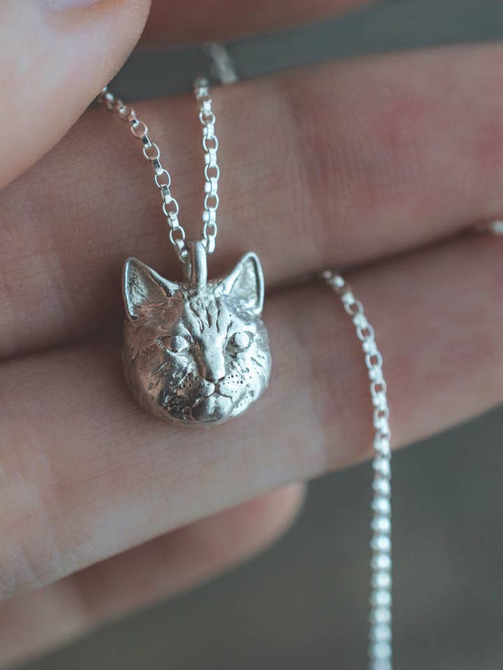 Kitty Necklace for wholesale by Garden Gate Jewelry