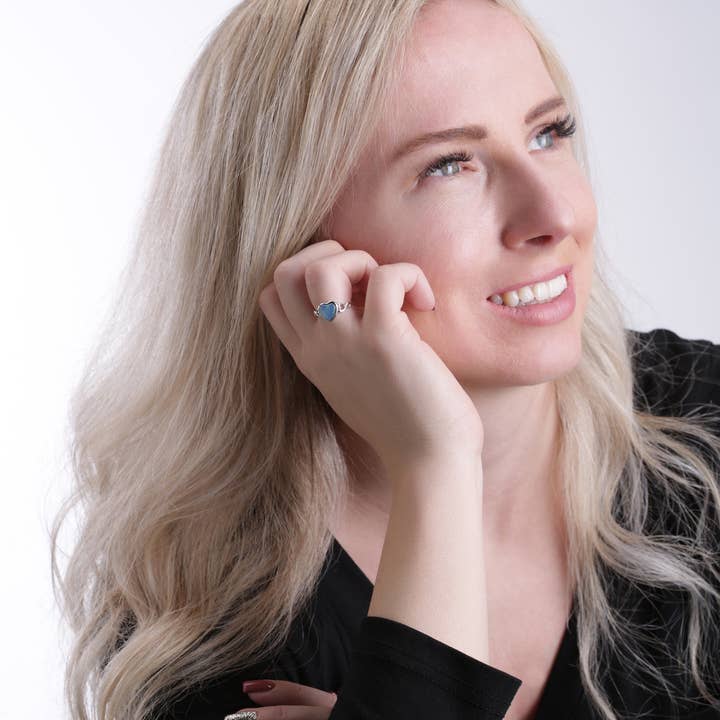 Cherished Moments – Conjunto de joias por atacado – Anel de humor feminino em prata esterlina - conjunto de 12 peças9