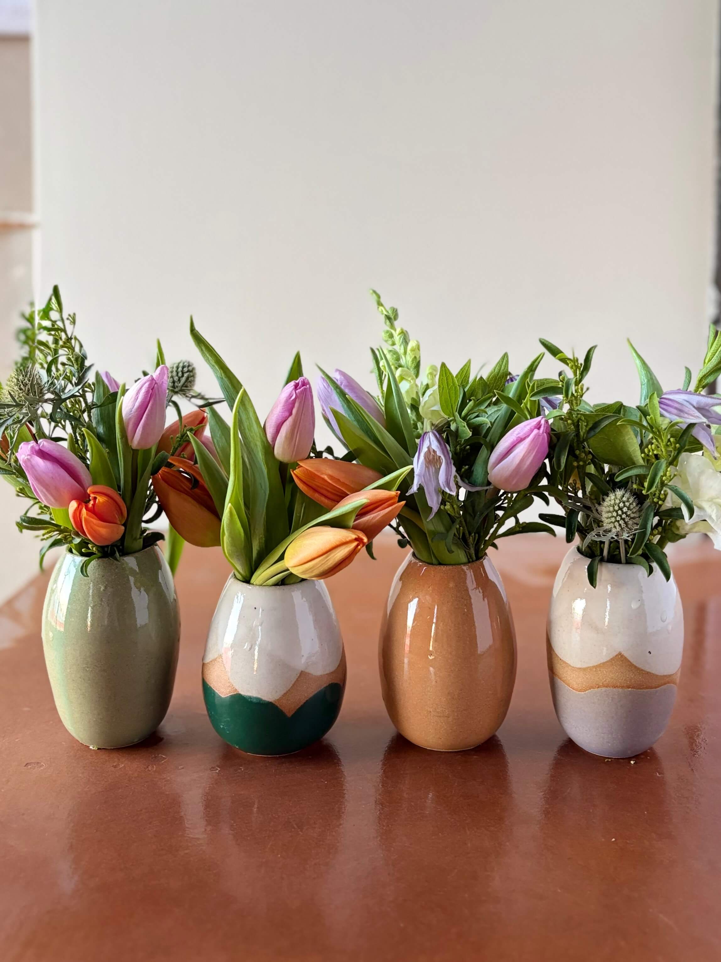 ROB Ceramics - Wholesale Vase - Horizon Bud Vase (Spring Palette)11