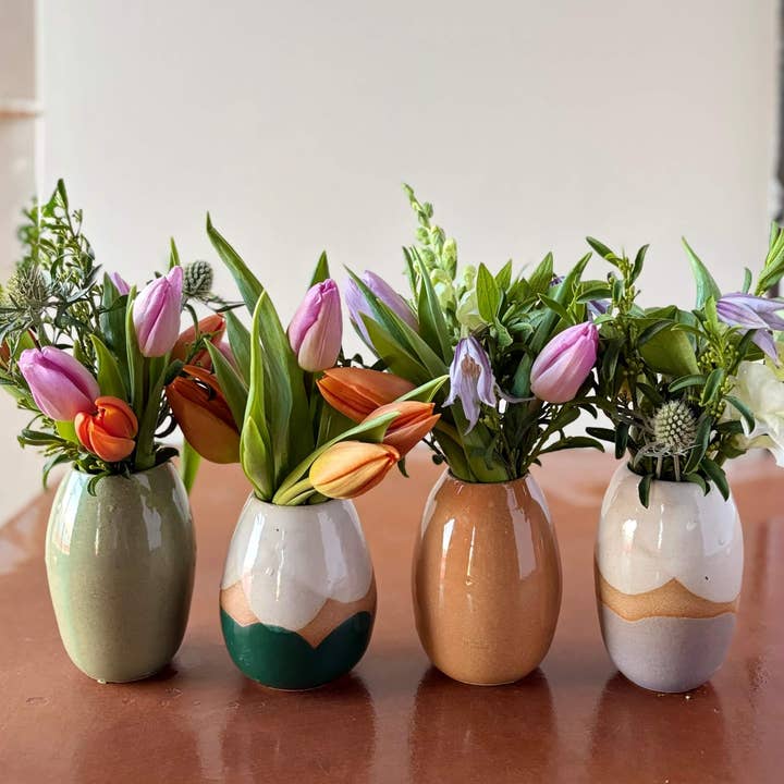 ROB Ceramics - Wholesale Vase - Horizon Bud Vase (Spring Palette)11
