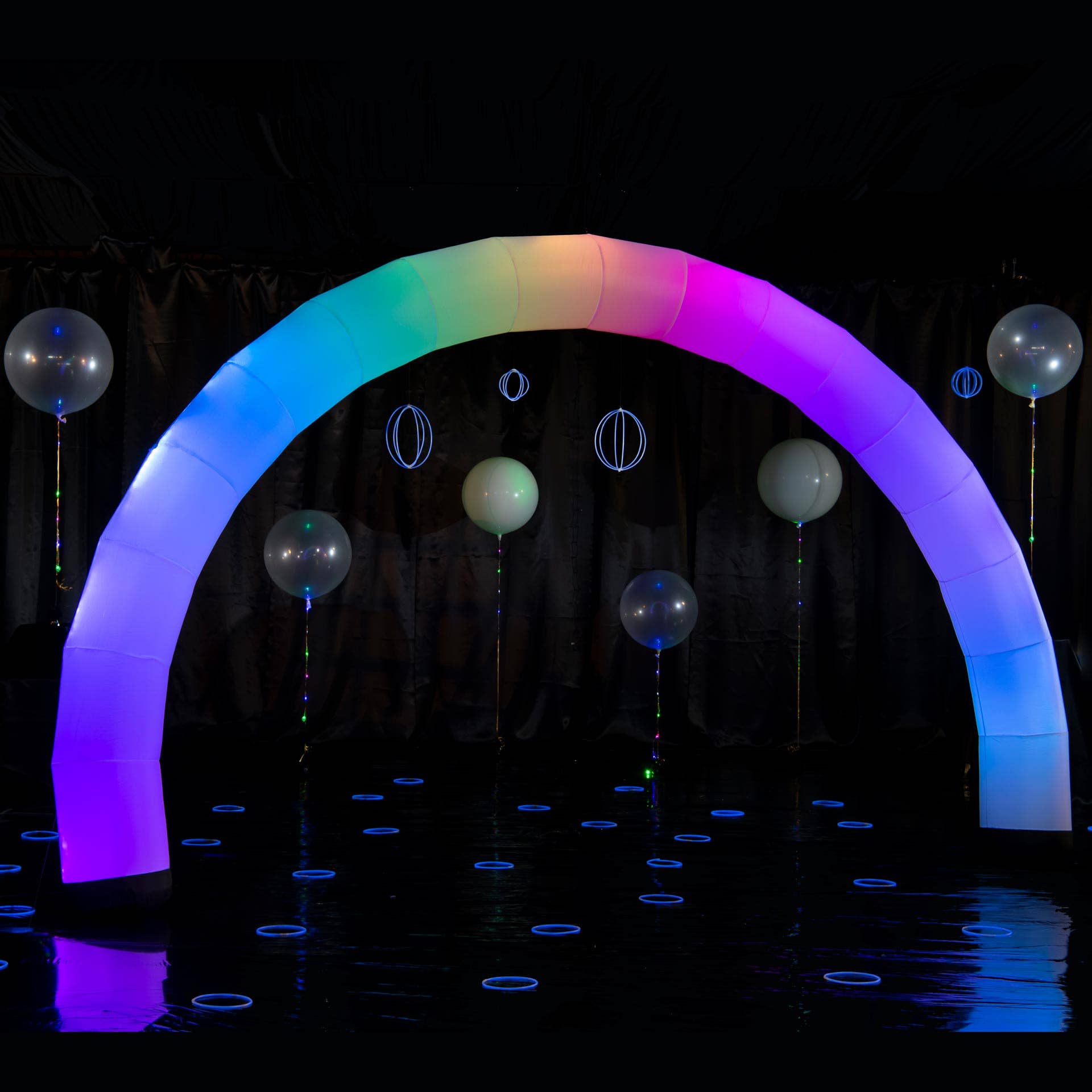 Wholesale Inflatable Color Changing Arch 9' for your store - Faire