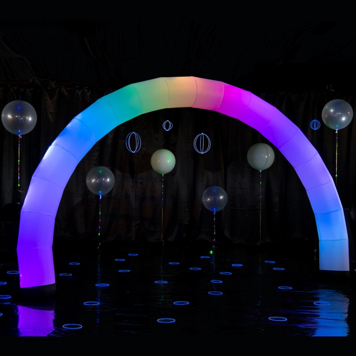 Inflatable Color Changing Arch | Faire.com