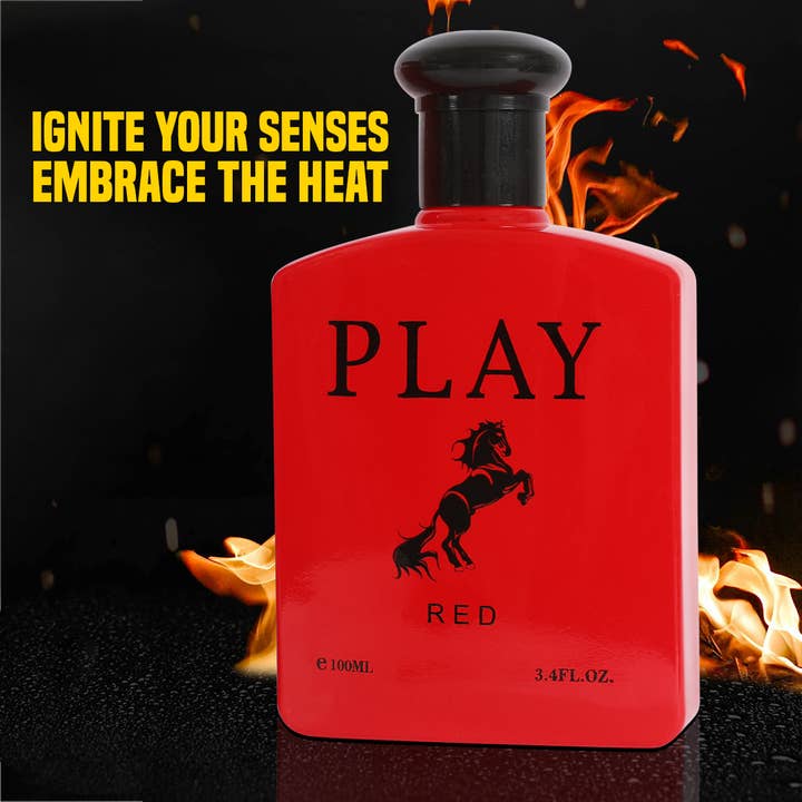 MYS Wholesale Inc - Wholesale Cologne Spray - Play Red Eau de Toilette Spray Cologne For Men