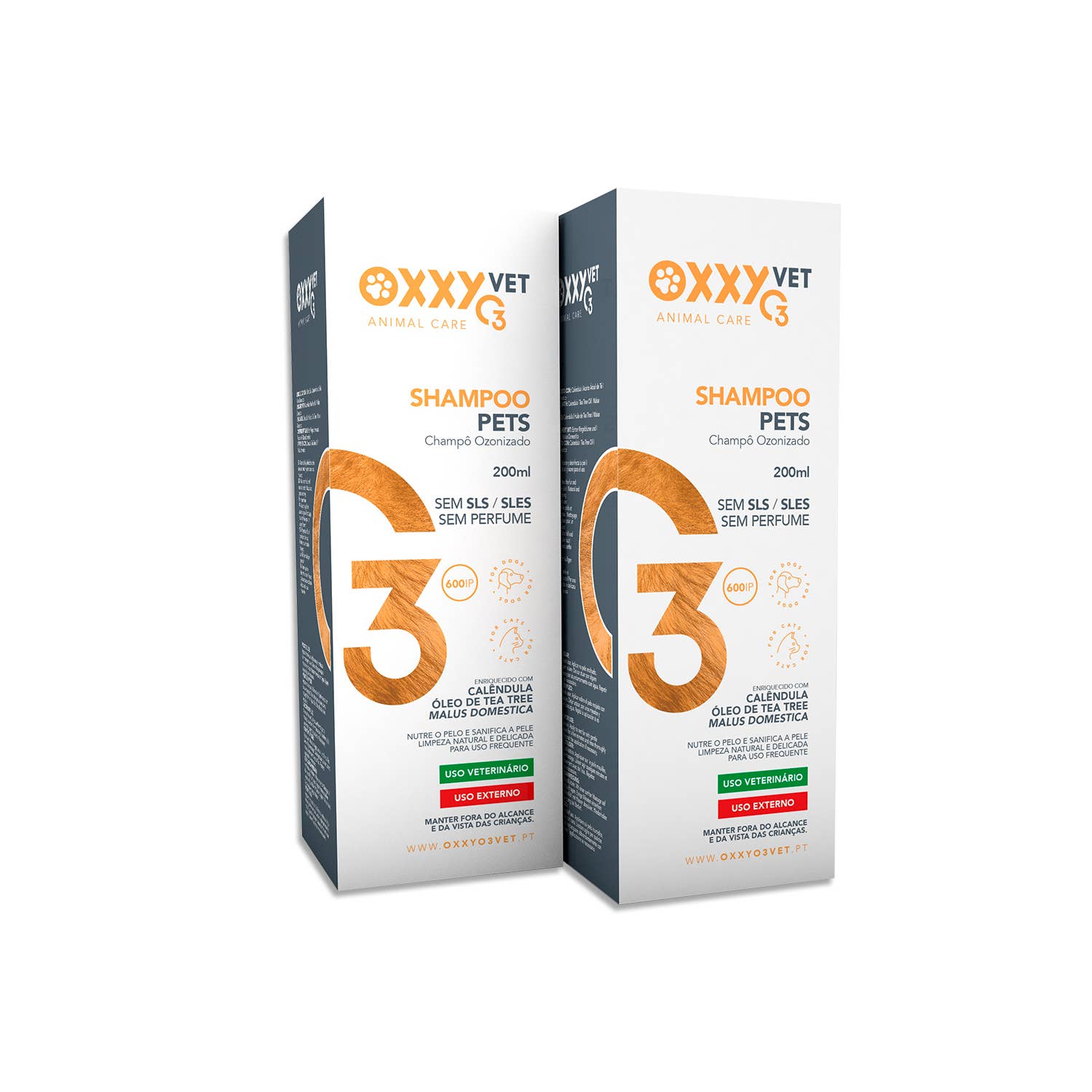 OxxyO3 VET - Wholesale Pet Shampoo - Dog - Oxxy Vet Shampoo Pets 200 ml