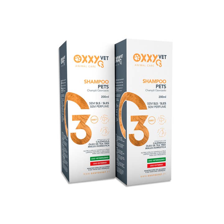 Oxxy Vet Shampoo Pets 200 ml for wholesale by OxxyO3 VET