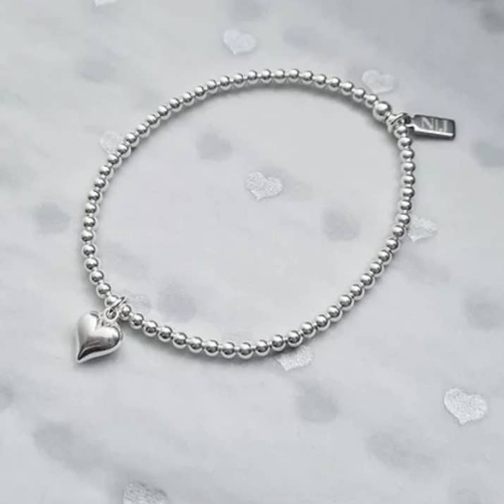 Dainty heart bracelet for wholesale by Neave Jewellery