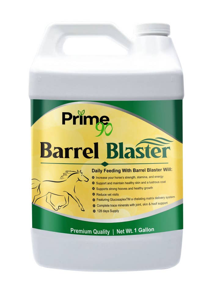 Barrel Blaster: Elite Supplement for Barrel Racing Horses for wholesale by Prime 90