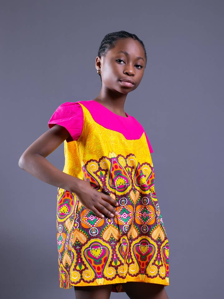 ALYSSA KIDS DRESS for wholesale by Abebi Modish