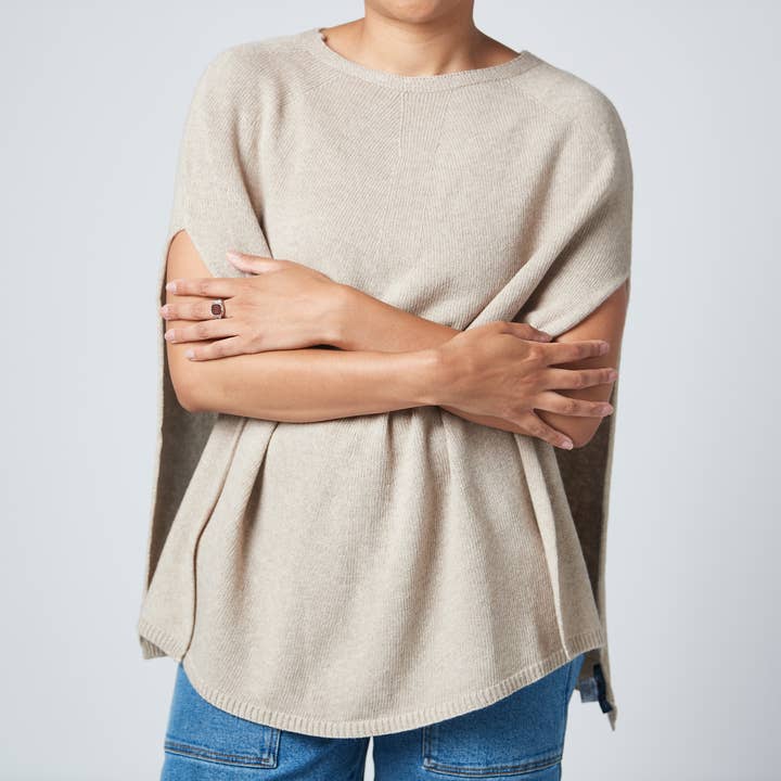Margolis Pineo Italia - Wholesale Poncho - Women's - PORTOFINO 'SWING' PONCHO - RESTOCKED and RELAXED 21